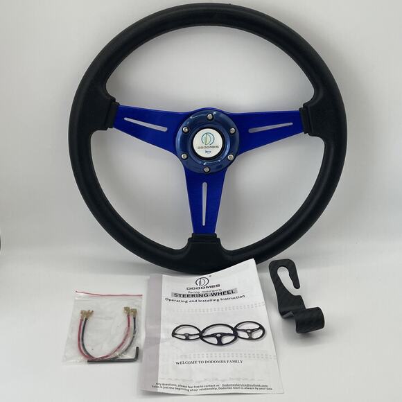 Racing/Golf Cart Steering Wheel Universal Fit Car and Club Car DS &Precedent EZG - Picture 1 of 5